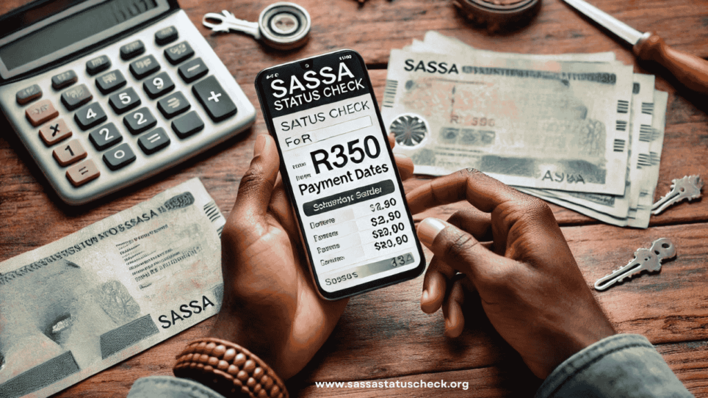 Sassa Status Check for r350 Payment