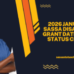 2026 January SASSA Disability Grant Dates and Status Check